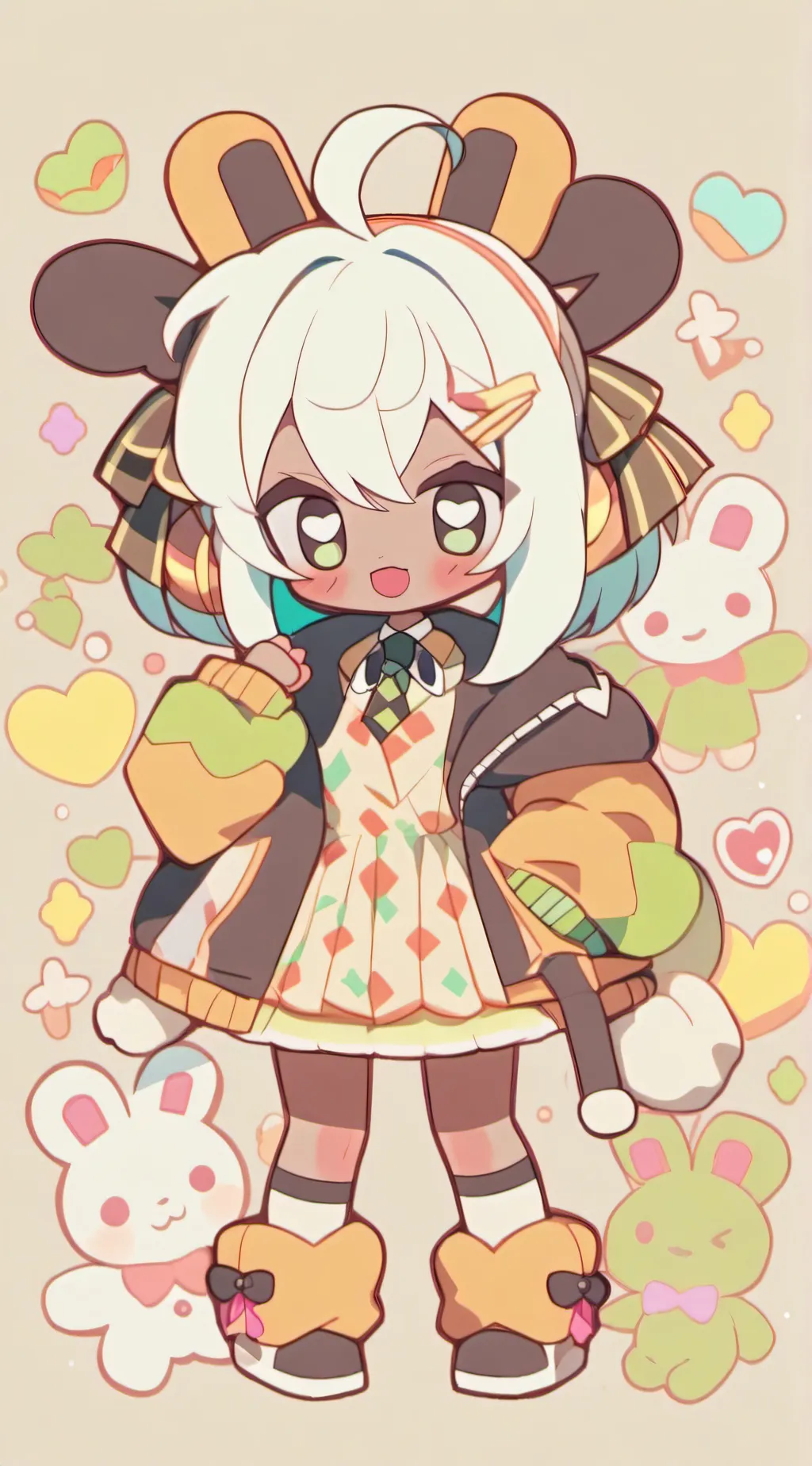 ai character: roxy  background