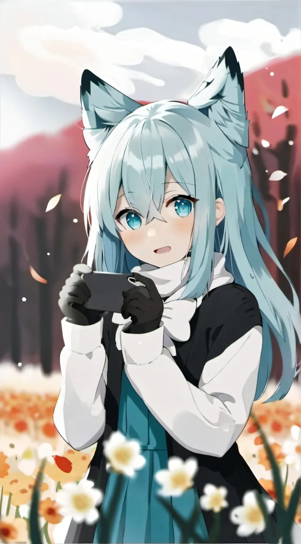 ai character: Luna background