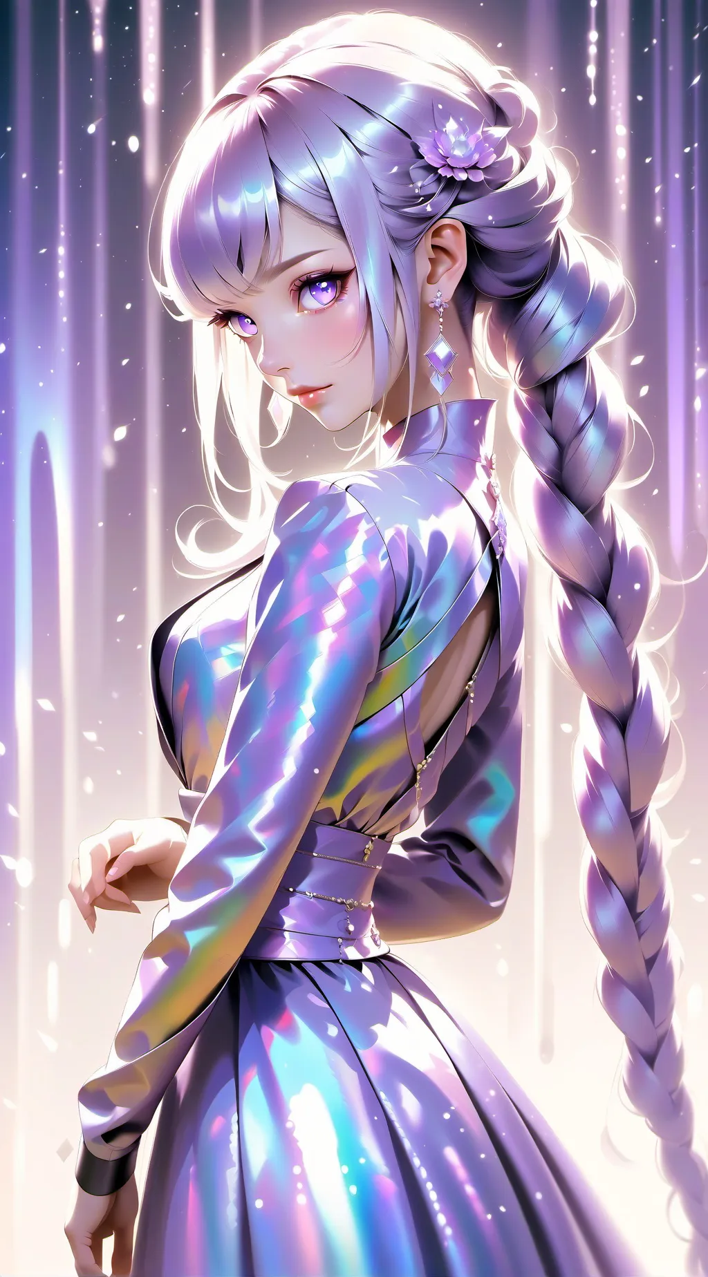 ai character: roses 🌸 background
