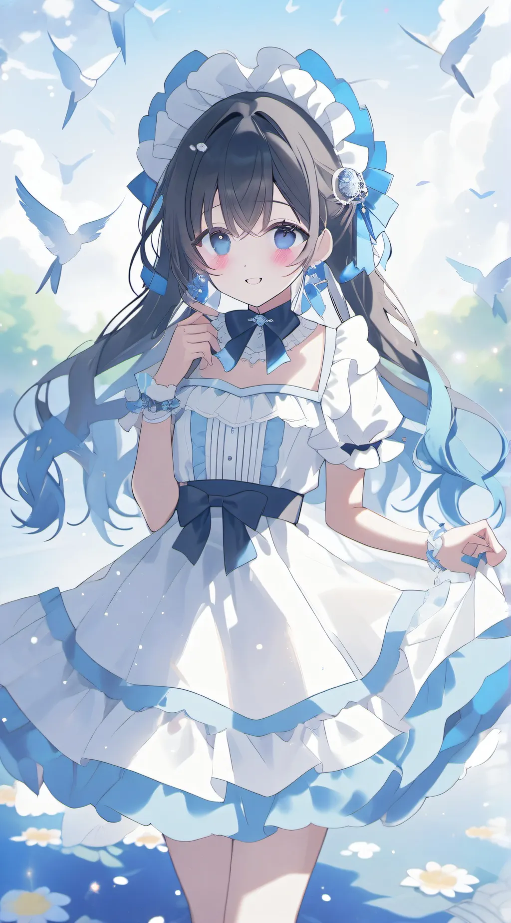 ai character: Iris background