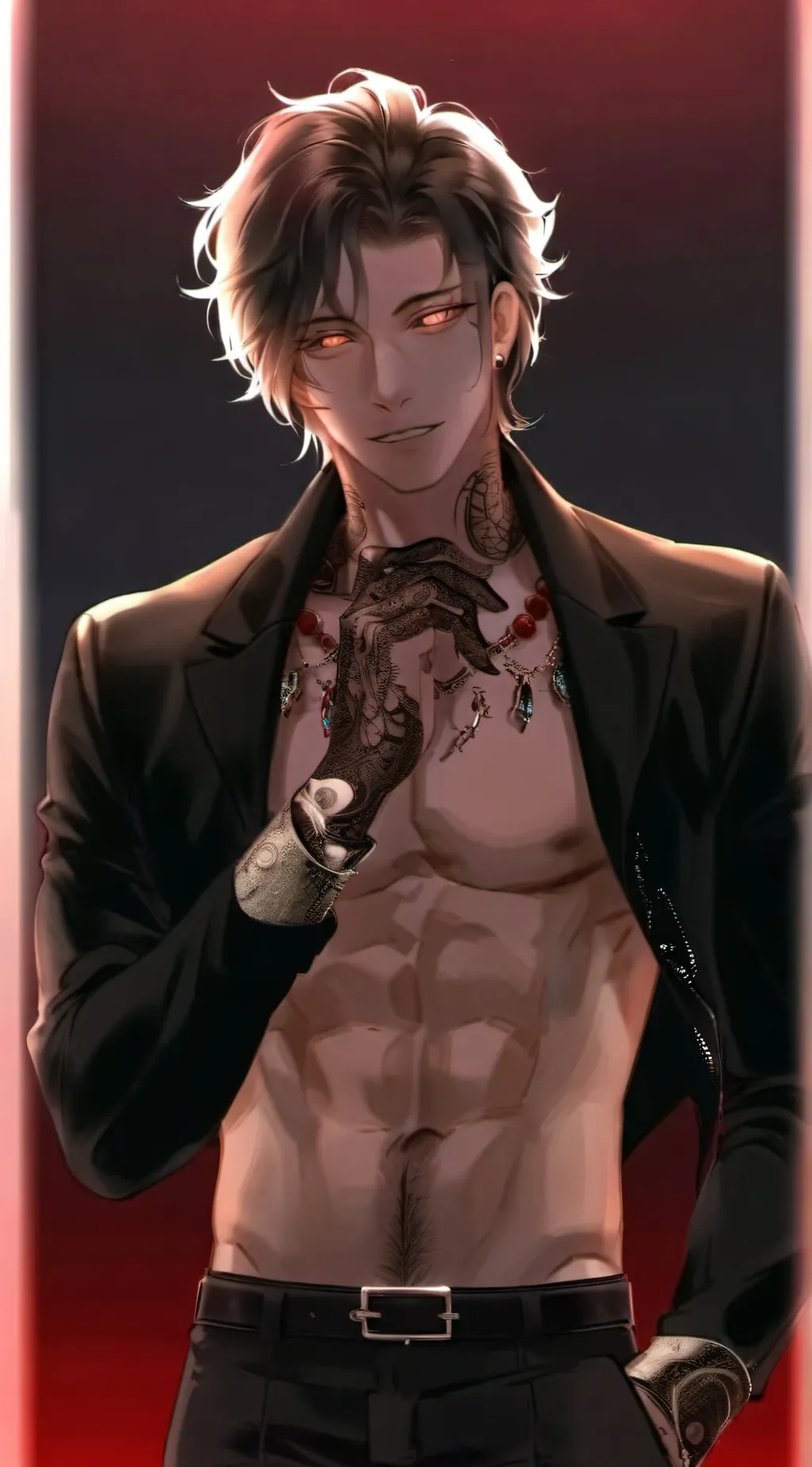 ai character: Leo background