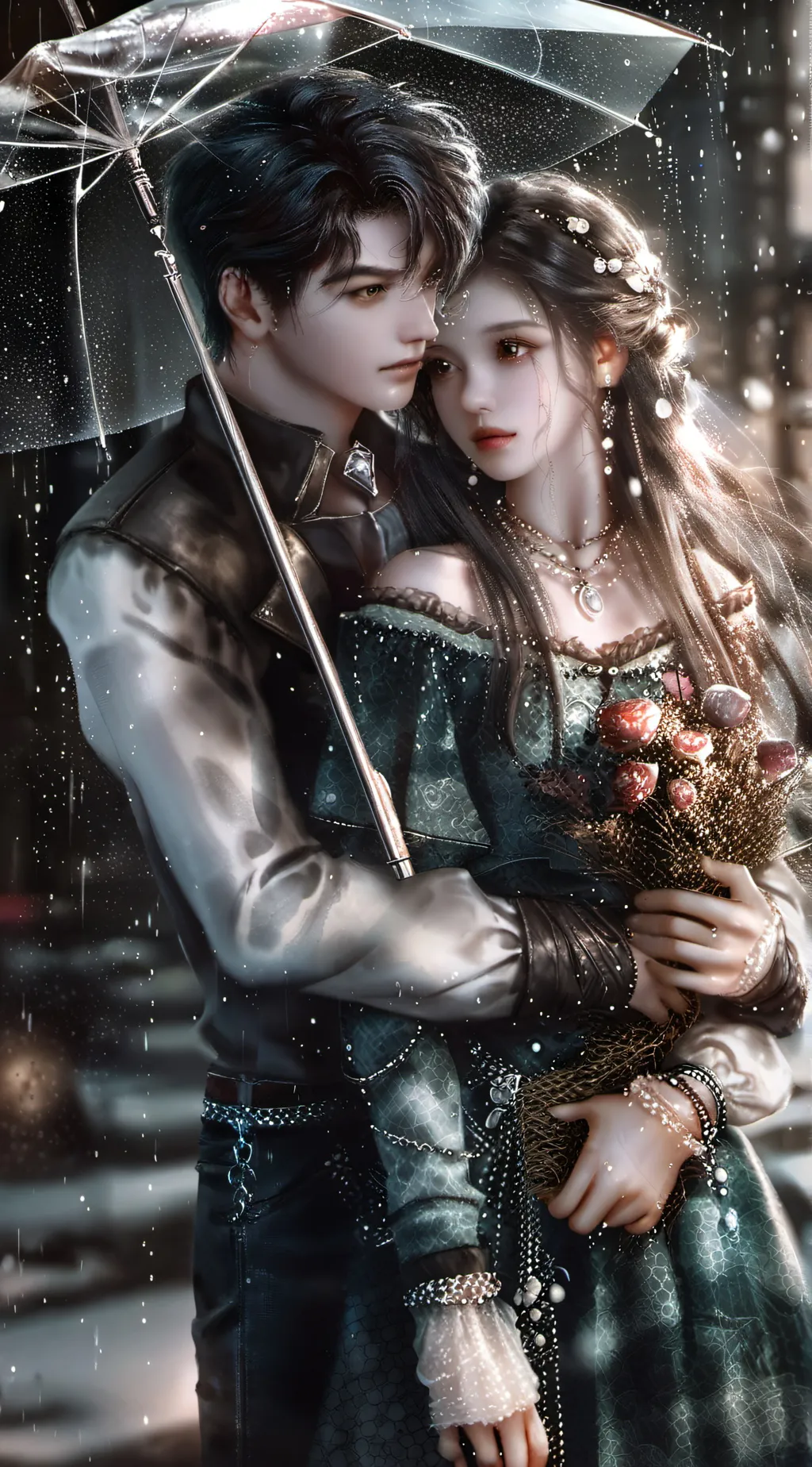 ai character: Kiki and Tyler background