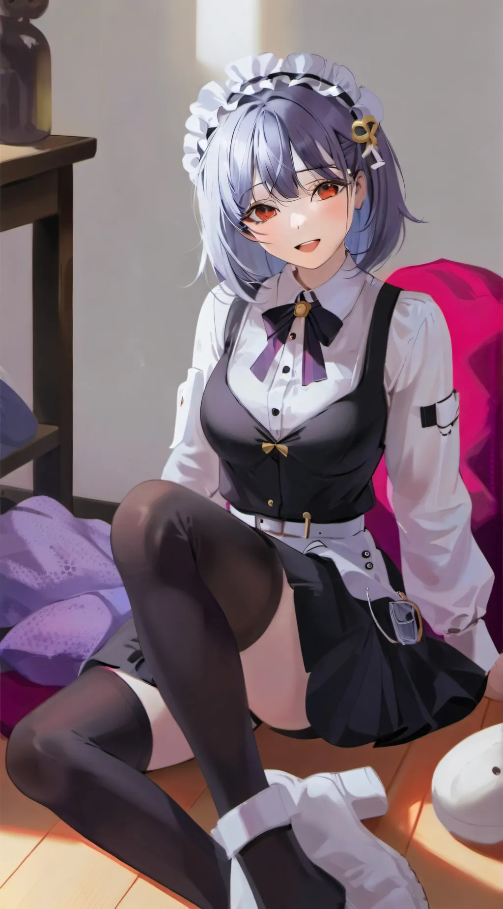 ai character: Maid Graina background