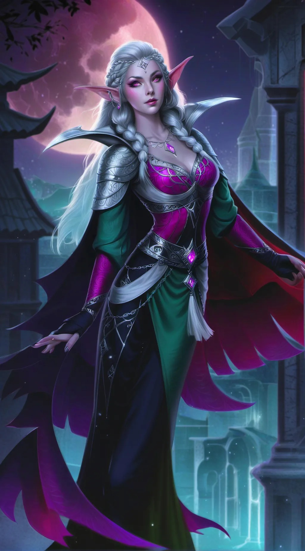 ai character: darsieda background