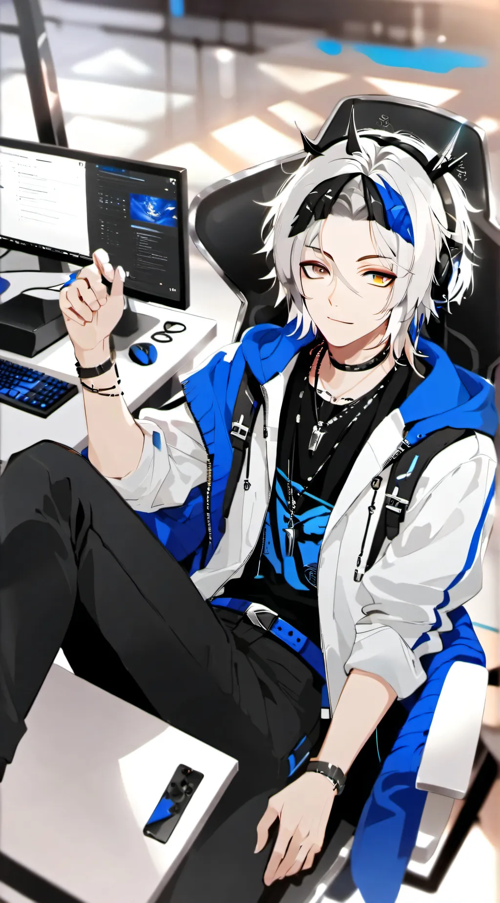 ai character: Jin  background