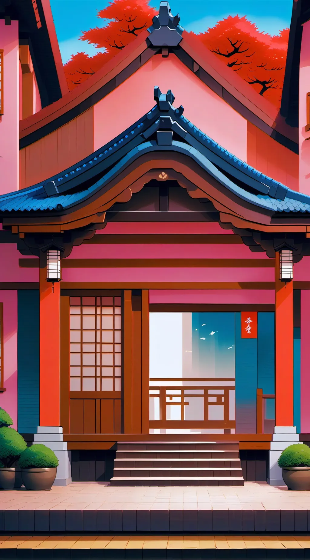 ai character: Hashira house background