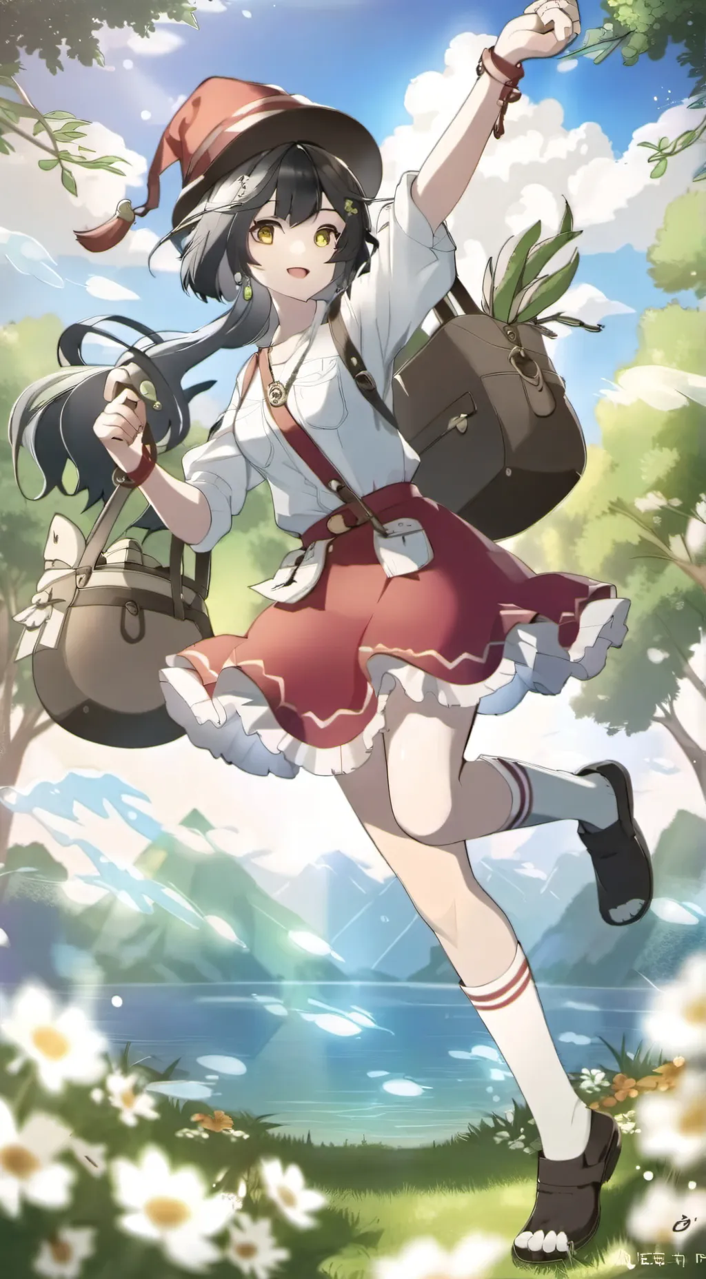 ai character: Alba background