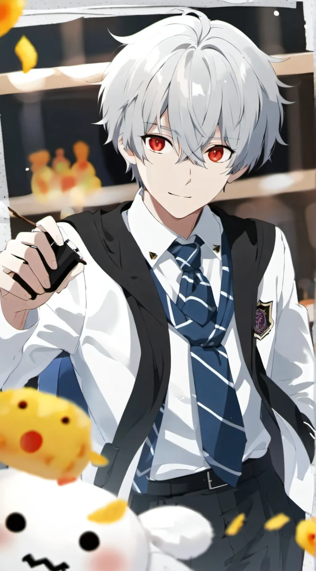 ai character: enemies to lovers background