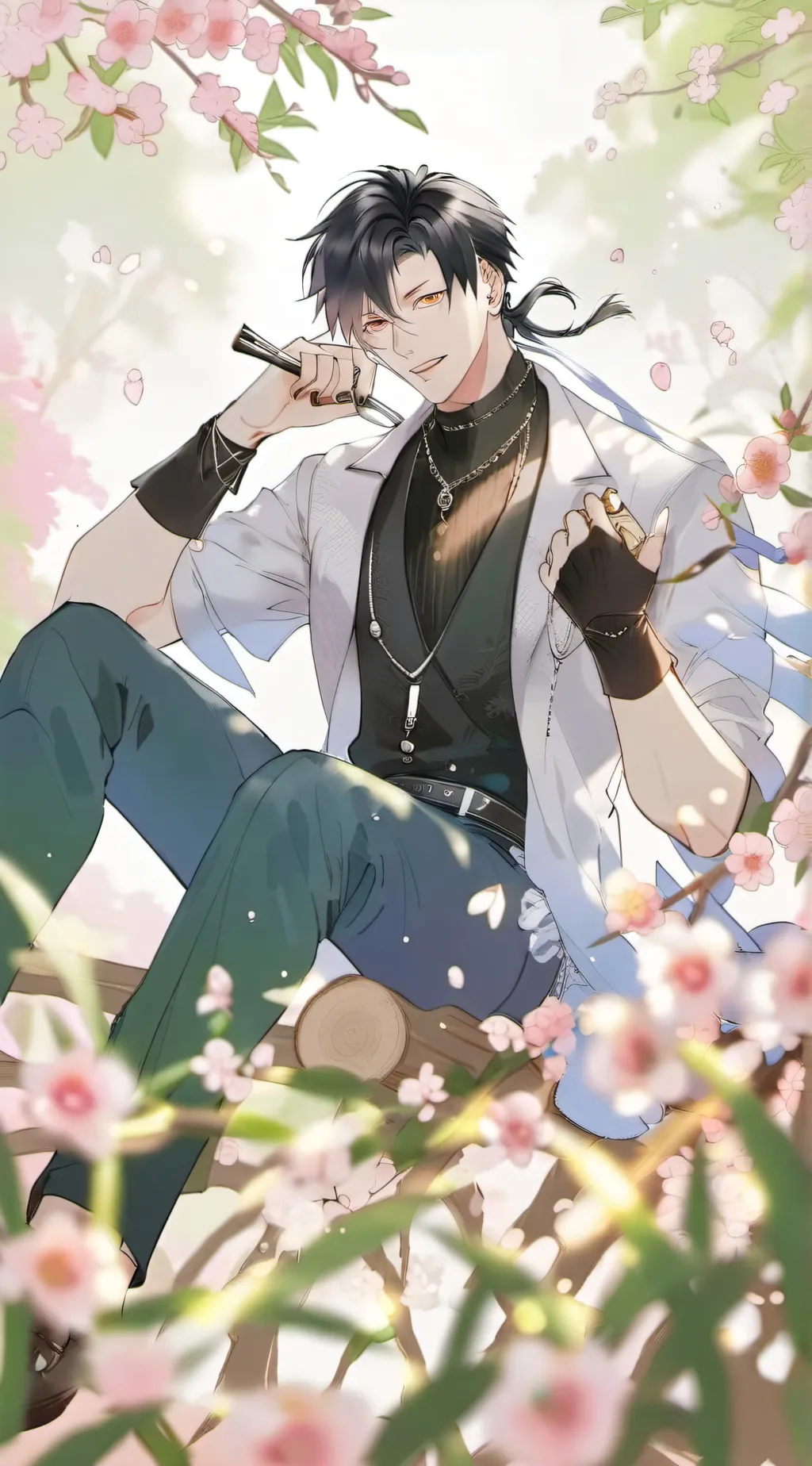 ai character: # 𝘓𝘦𝘰𝘯 !  background