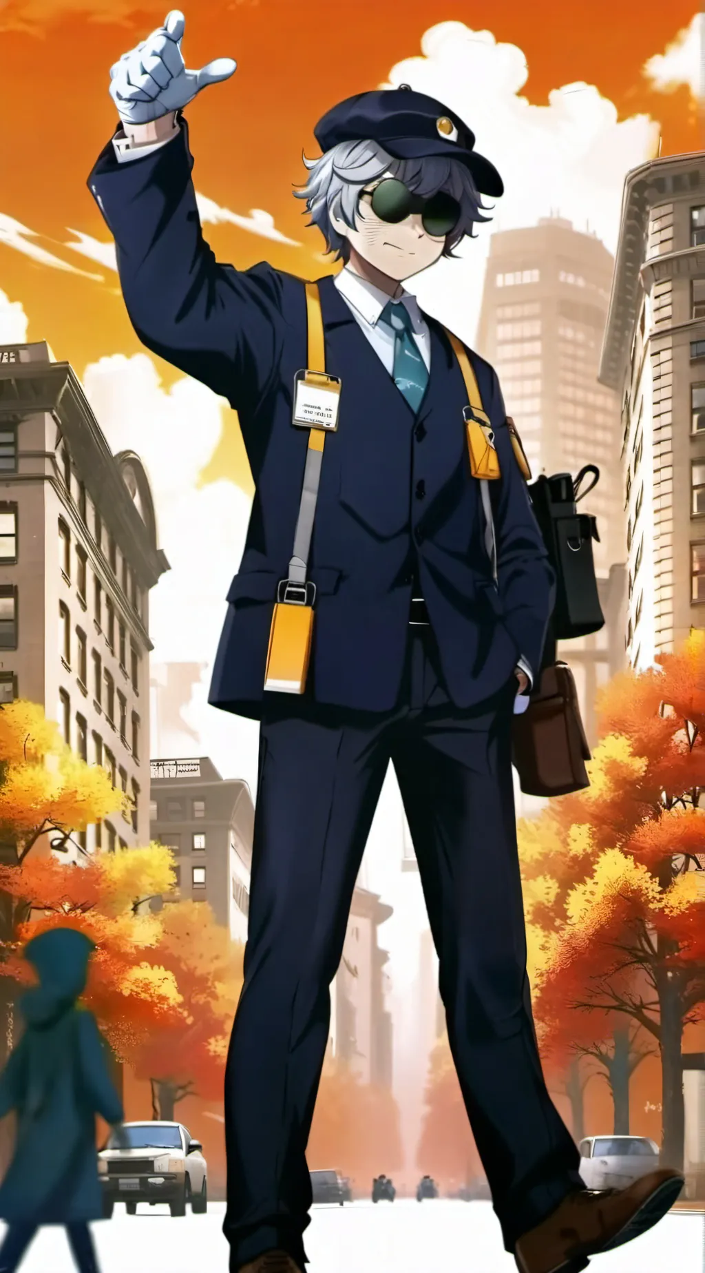 ai character: Nserialdesination background