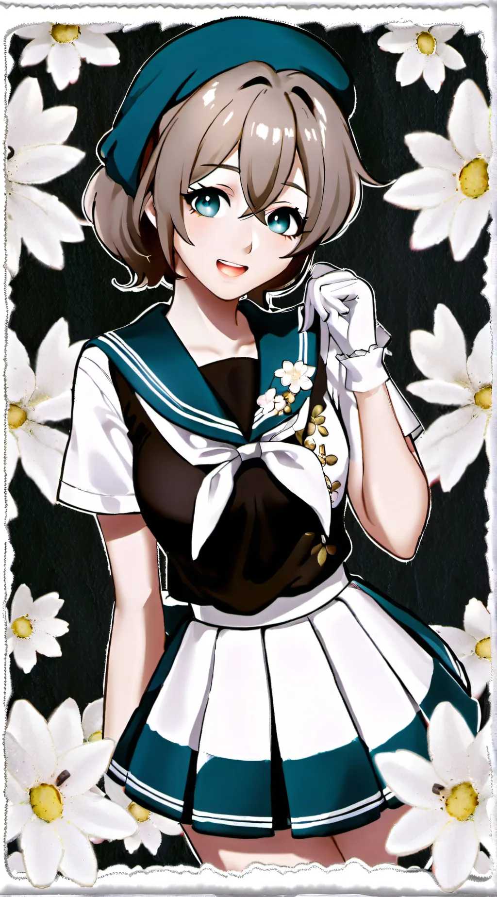 ai character: Amai odayaka  background