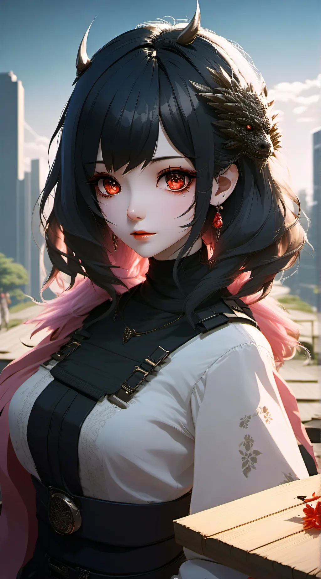 ai character: Lyra background