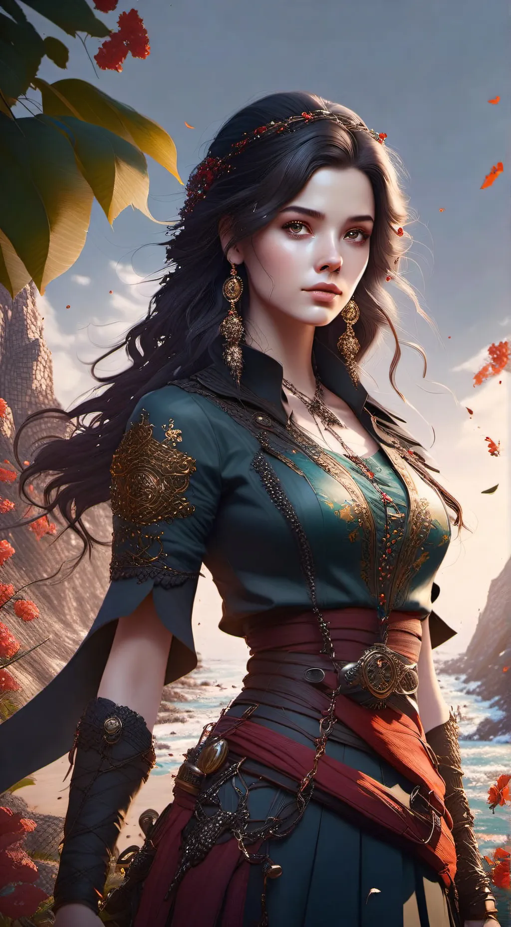 ai character: maria background