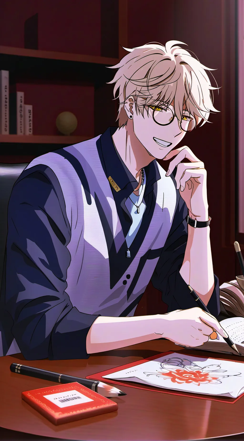 ai character: 𝙼𝚊𝚝𝚝𝚑𝚎𝚠 background