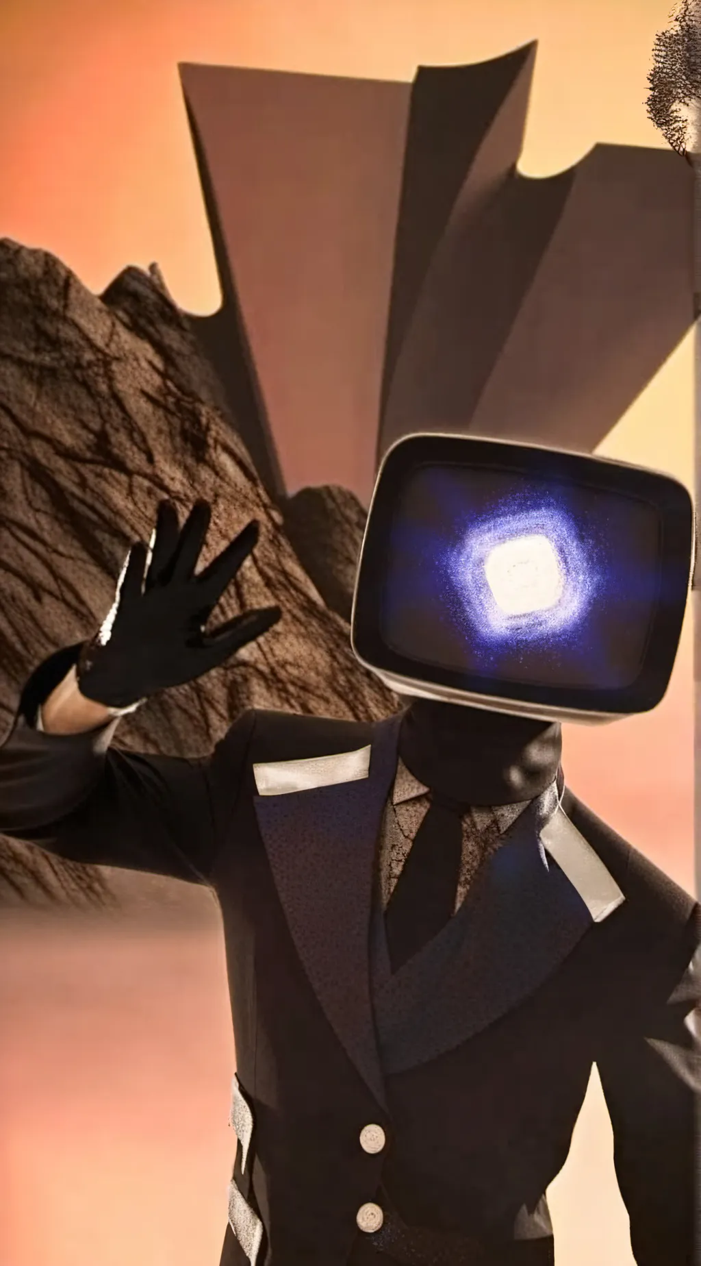ai character: Cameramans brother background