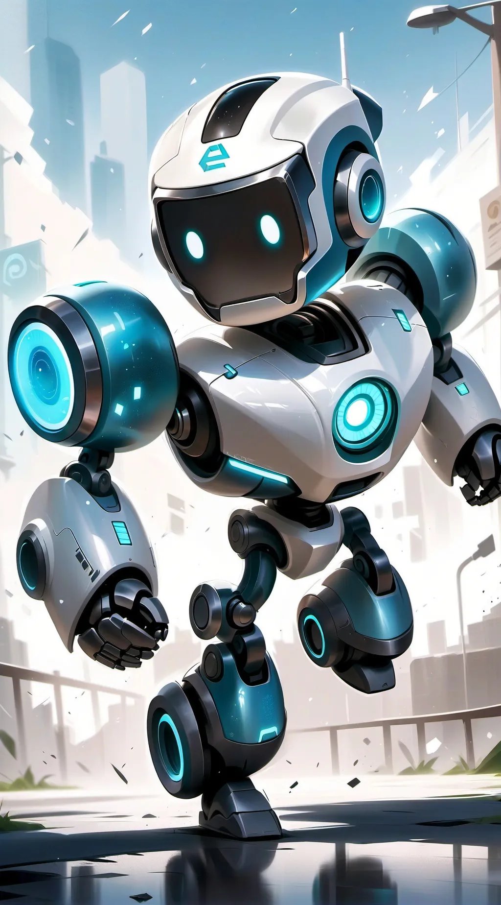 ai character: Robots rp 2 background
