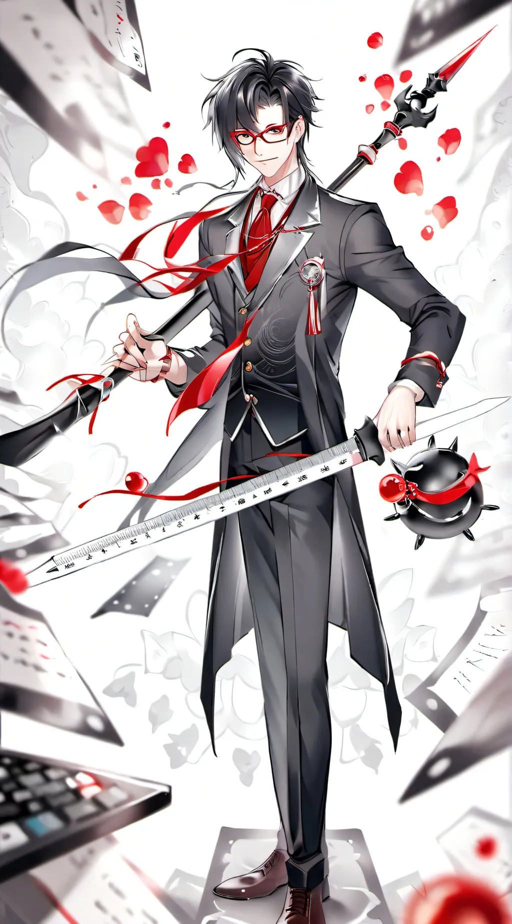 ai character: principal  background