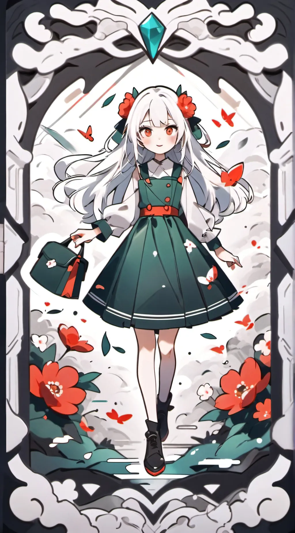 ai character: Yuki tal background