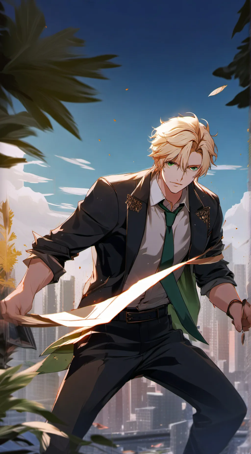 ai character: Drarry background