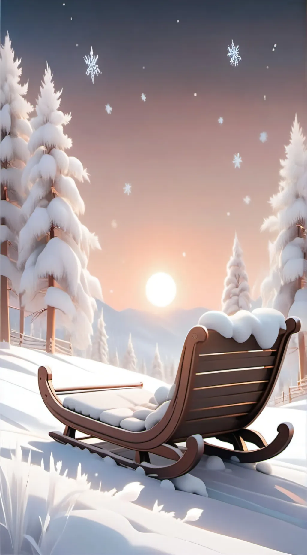 ai character: MHA winter background
