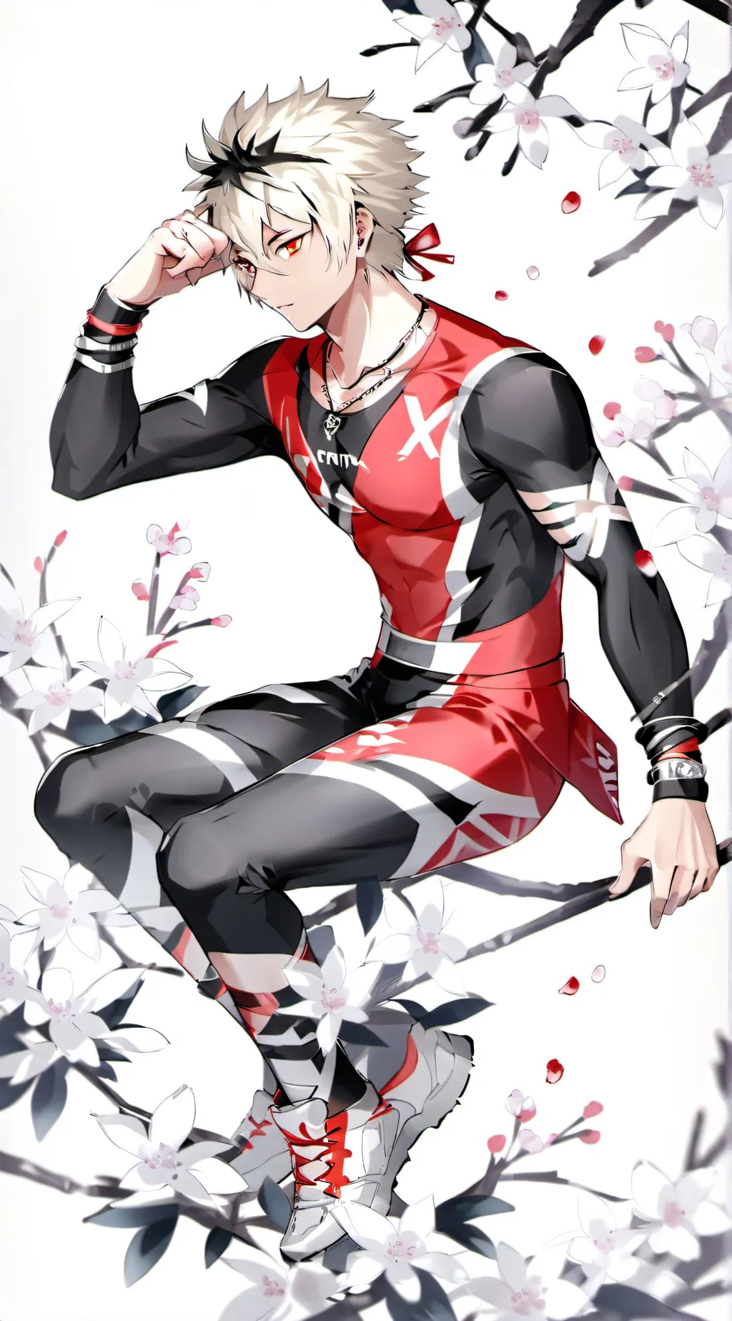 ai character: Bakugo background