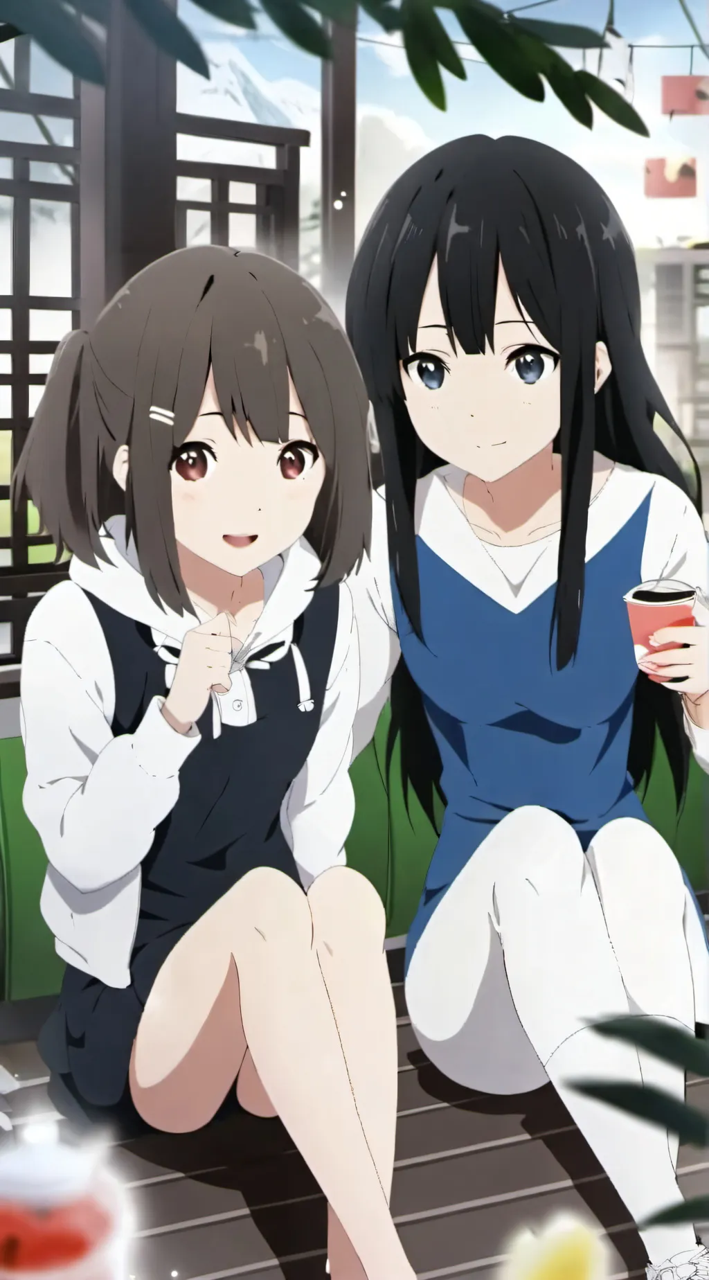 ai character: Step sisters background