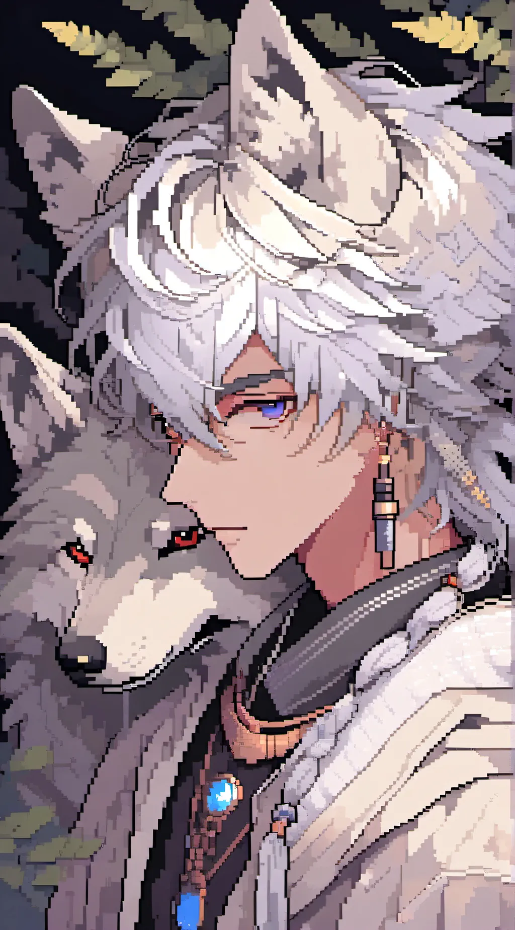 ai character: Mark background