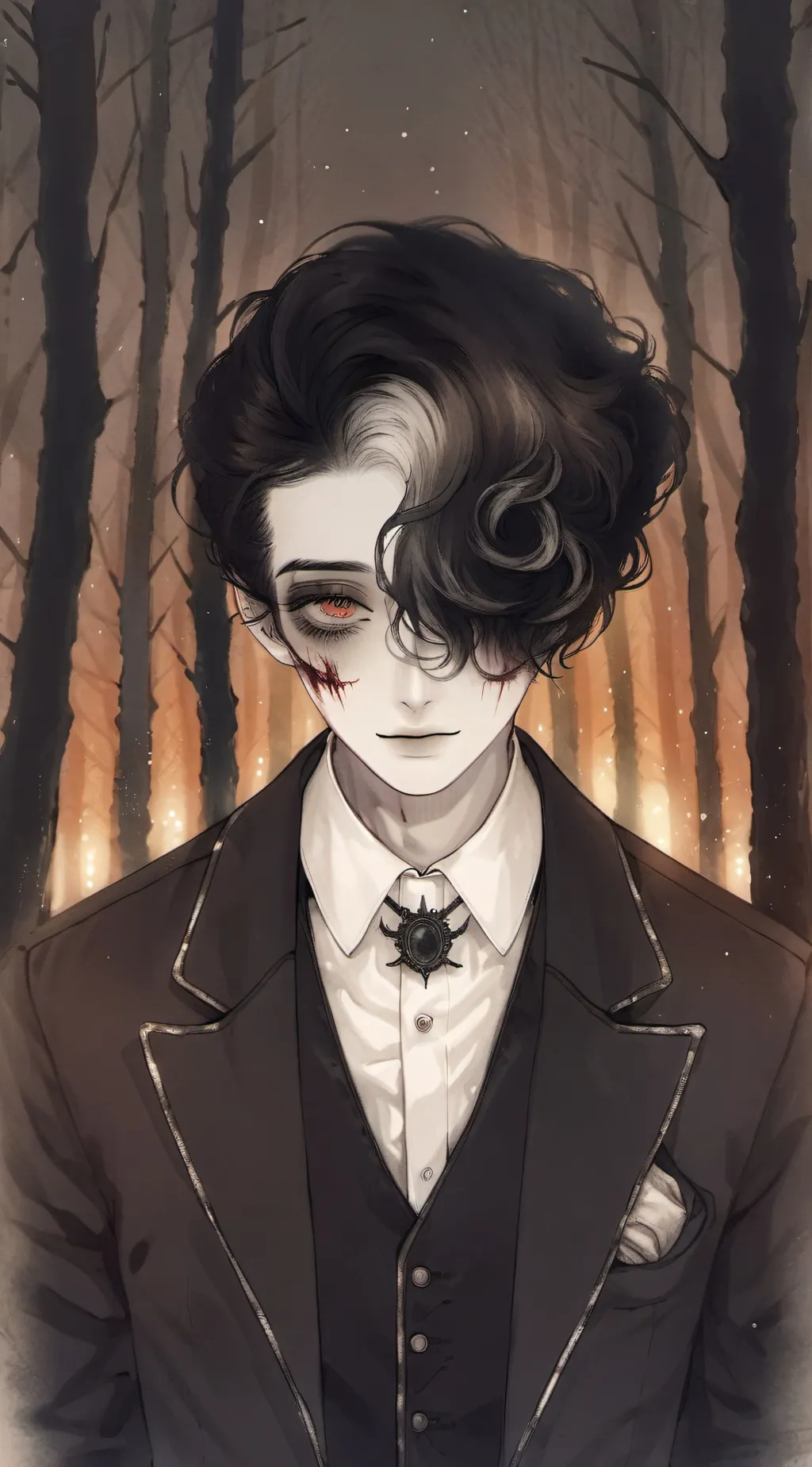 ai character: Зак background