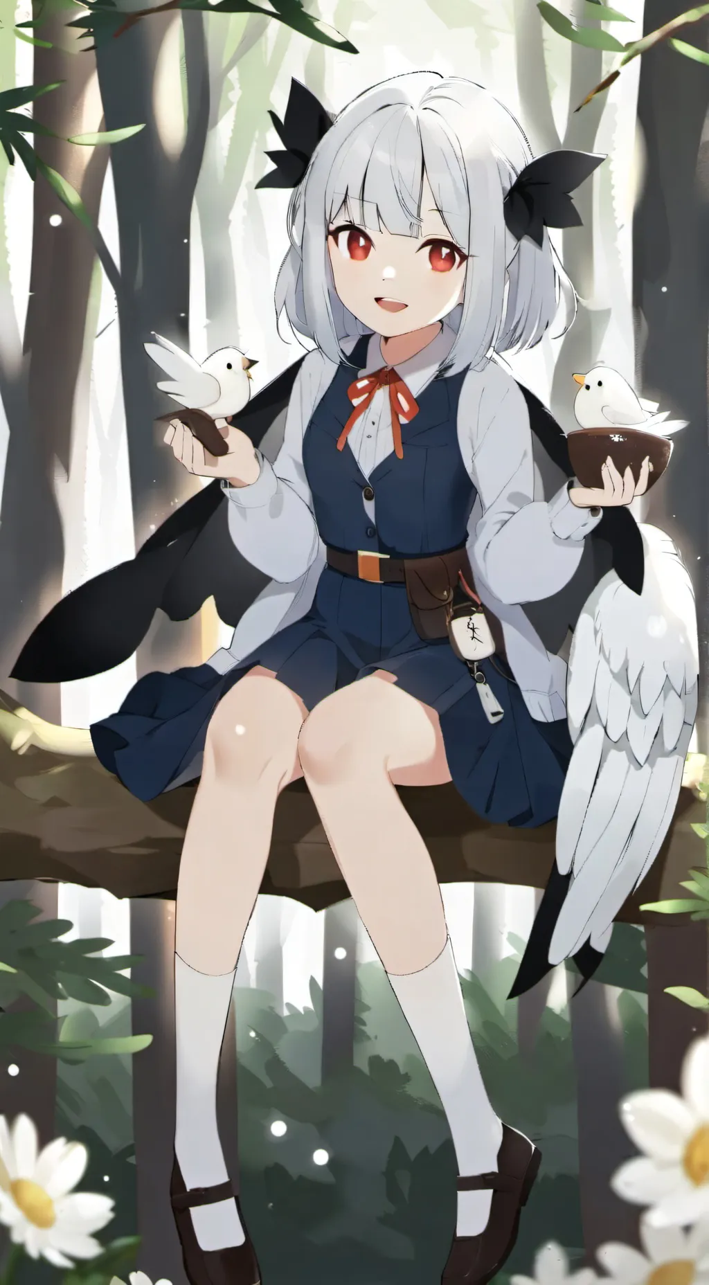 ai character: KNY swap background