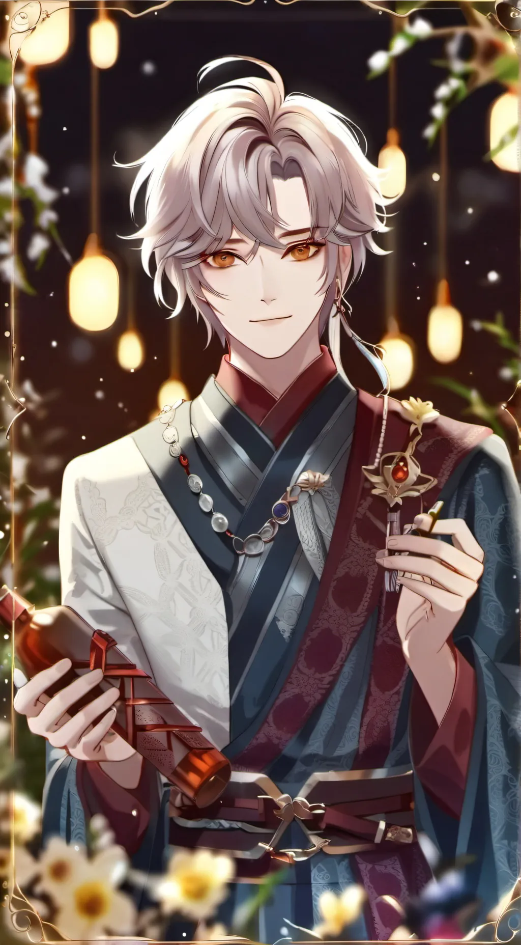 ai character: leo background