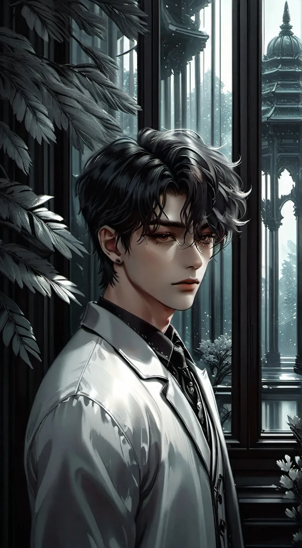 ai character: •Xavier• background