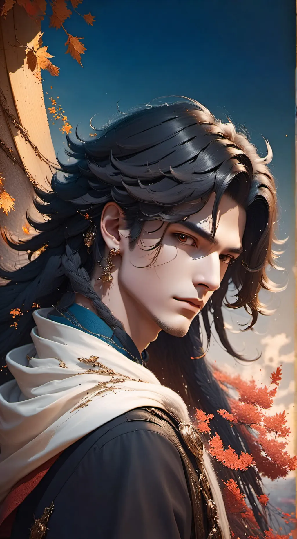 ai character: Xander  background