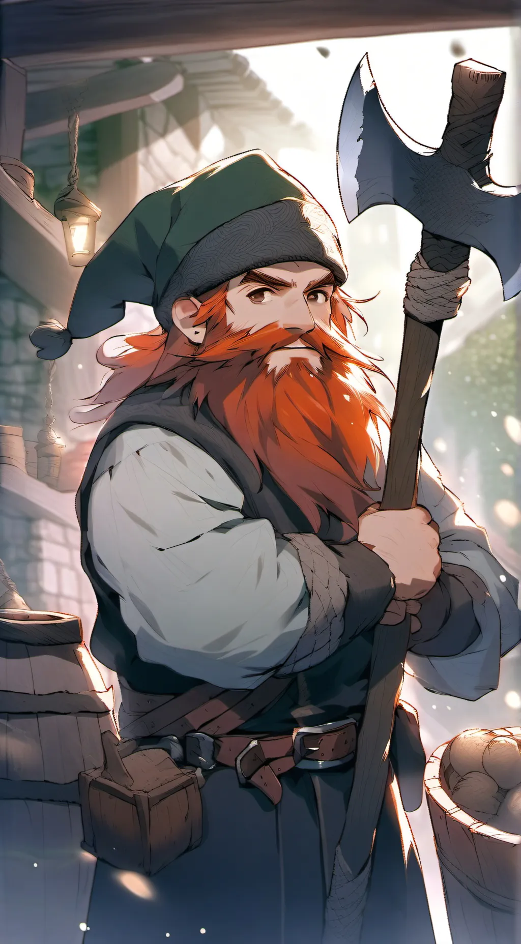 ai character: Mjorgin Gurvon background