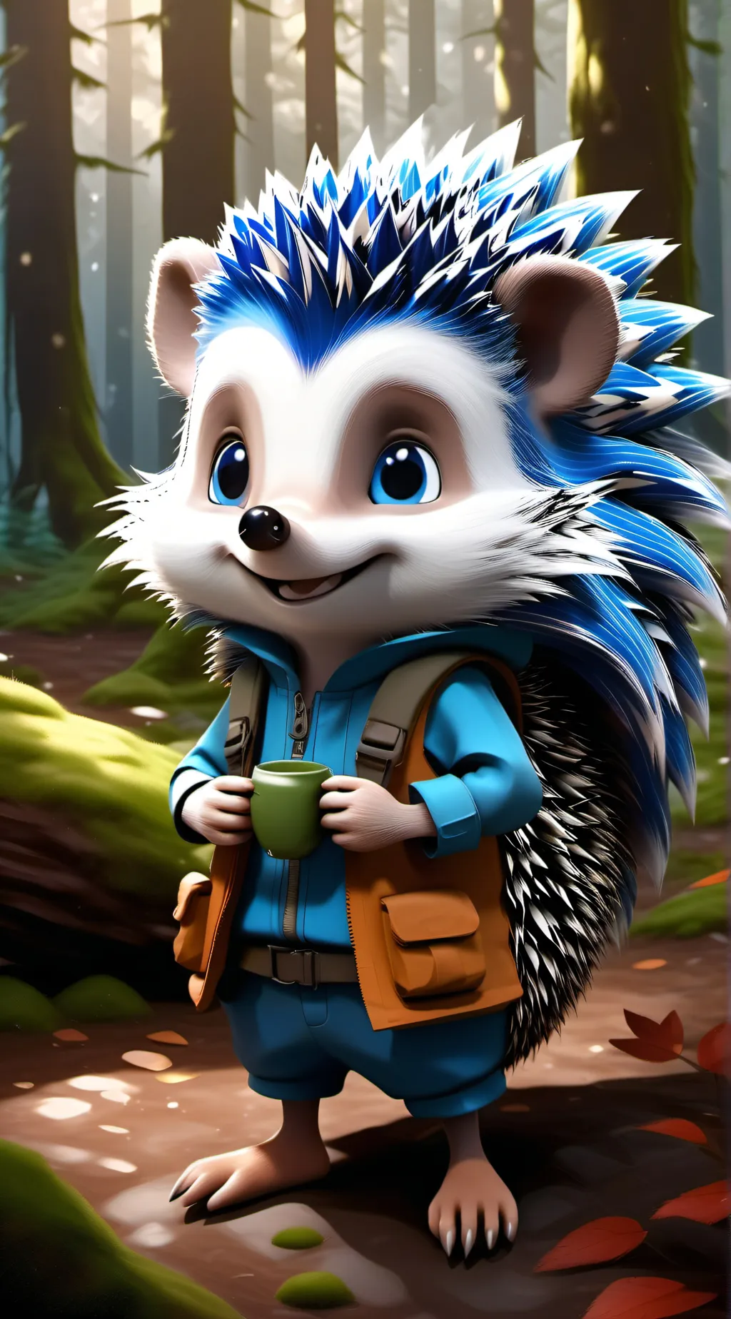 ai character: SONIC THE HEDGEHOG background