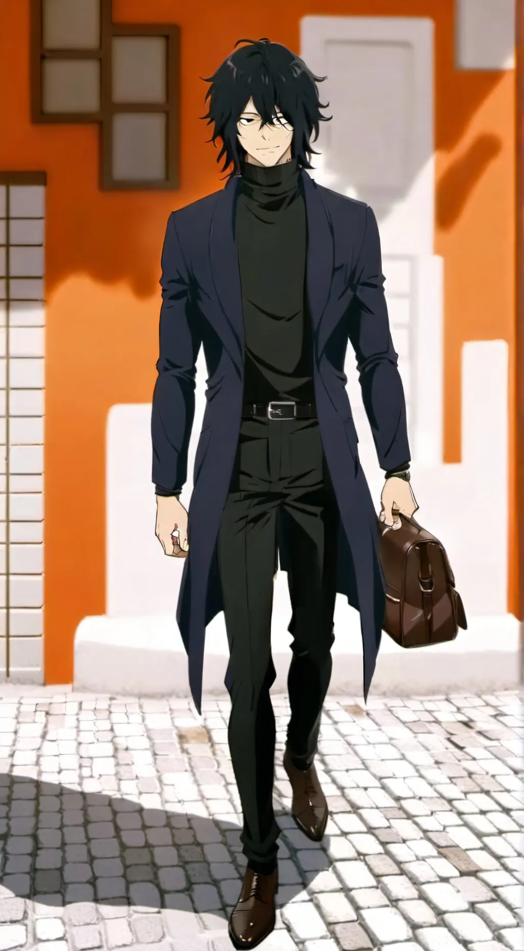 ai character: Aizawa Shota background