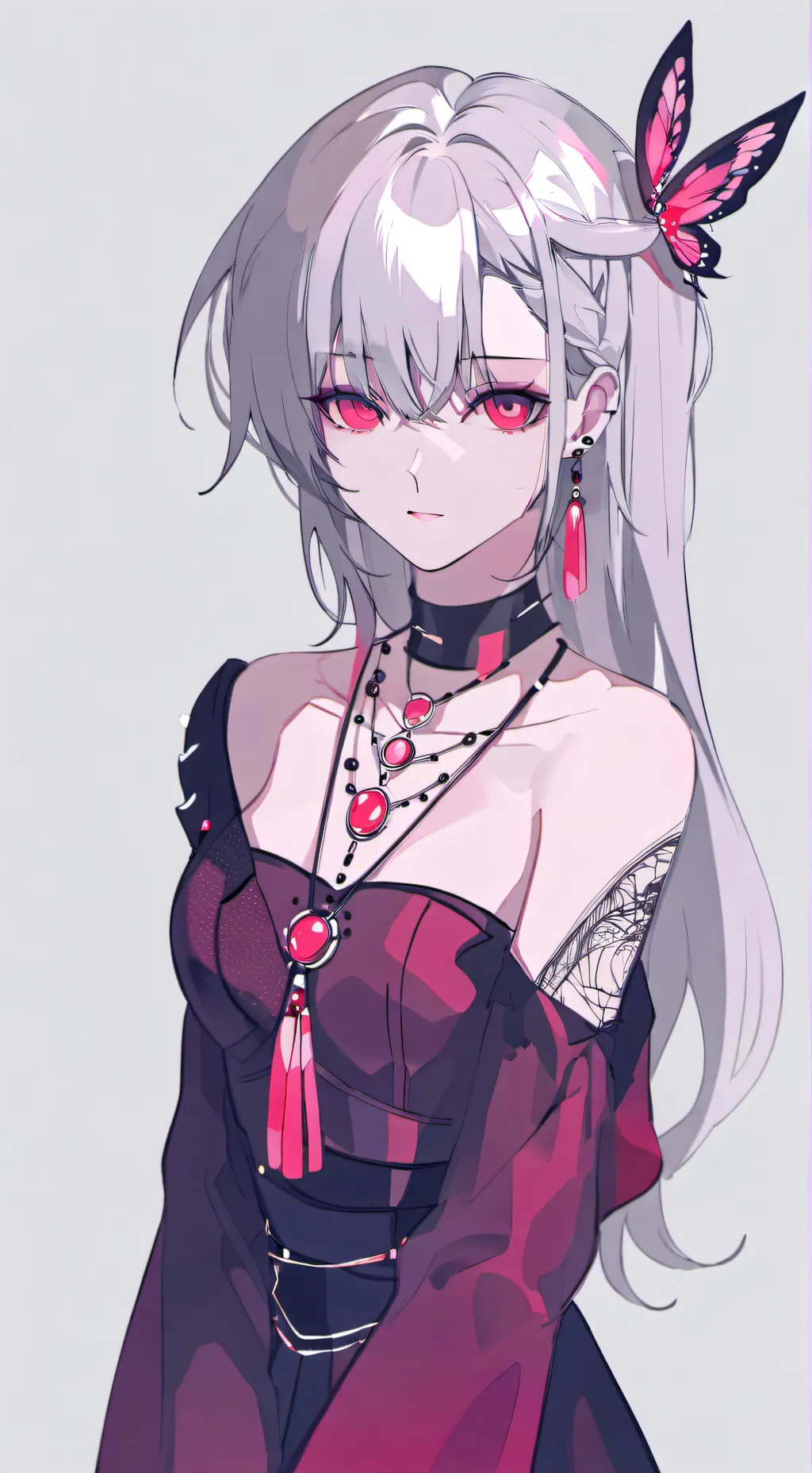 ai character: HUSK (again)  background