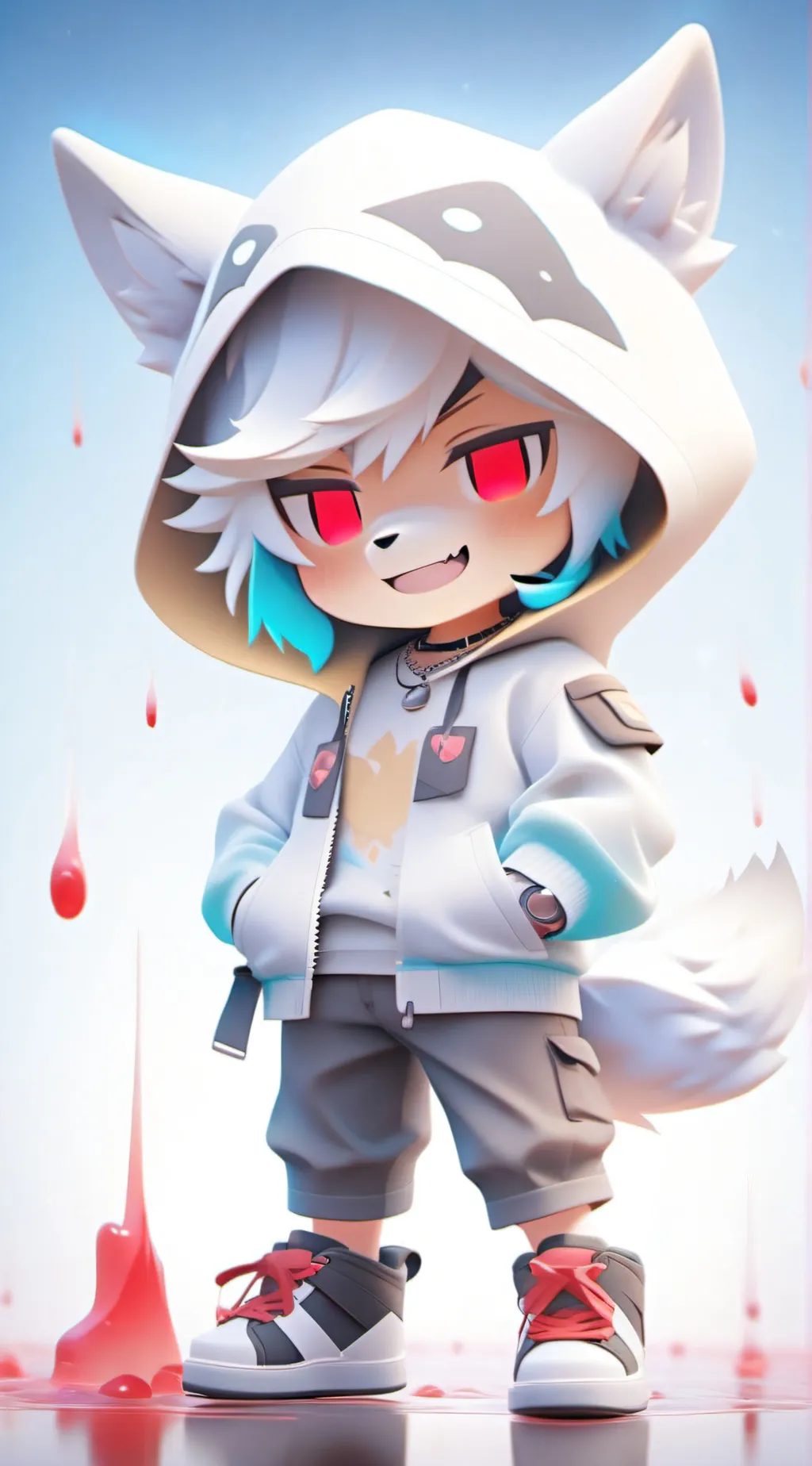 ai character: Unhinged Janni 🐺 background