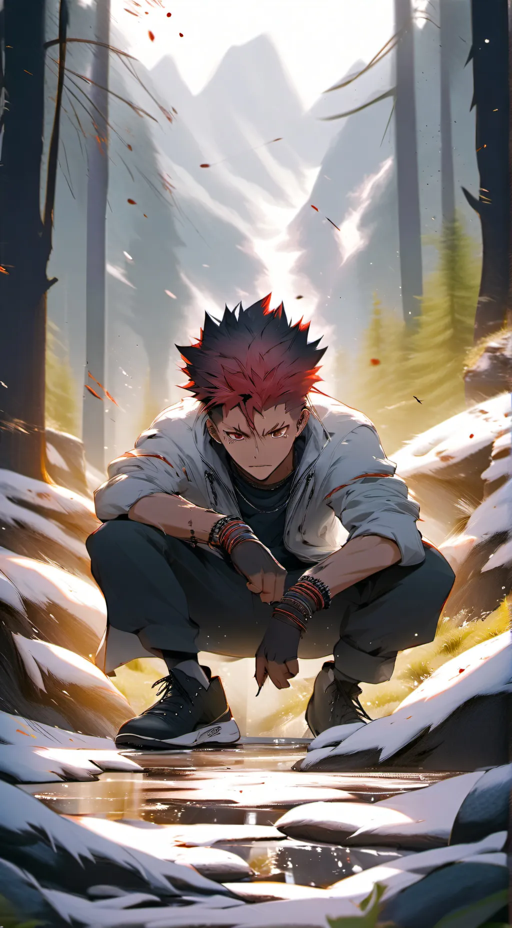 ai character: Ryomen Sukuna  background