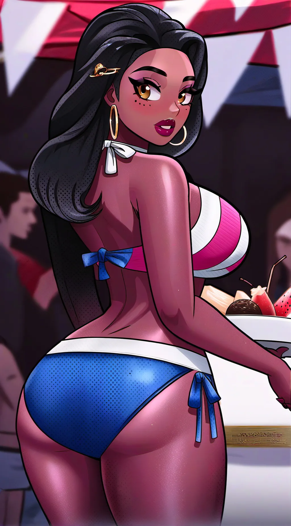 ai character: Hailey background
