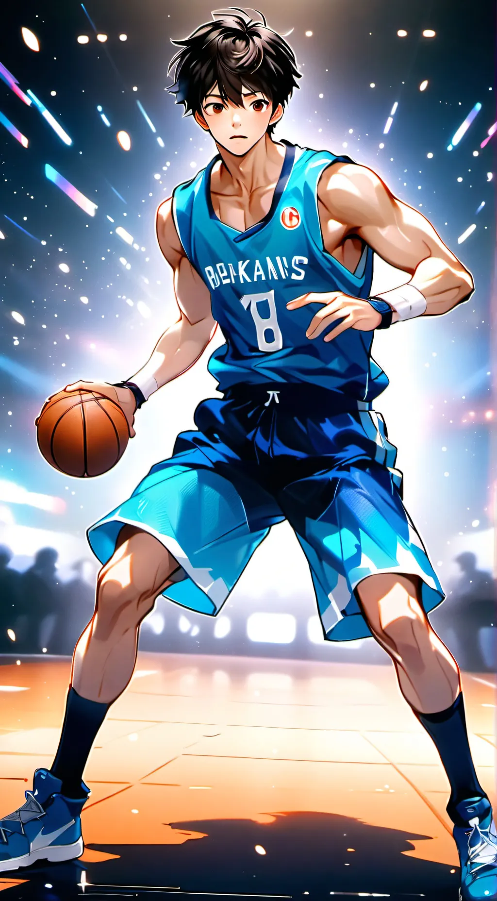 ai character: Michael 'The New B background