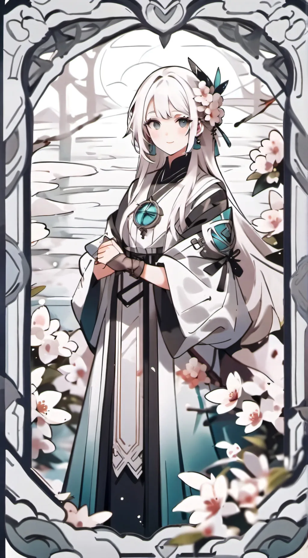 ai character: los pilares background