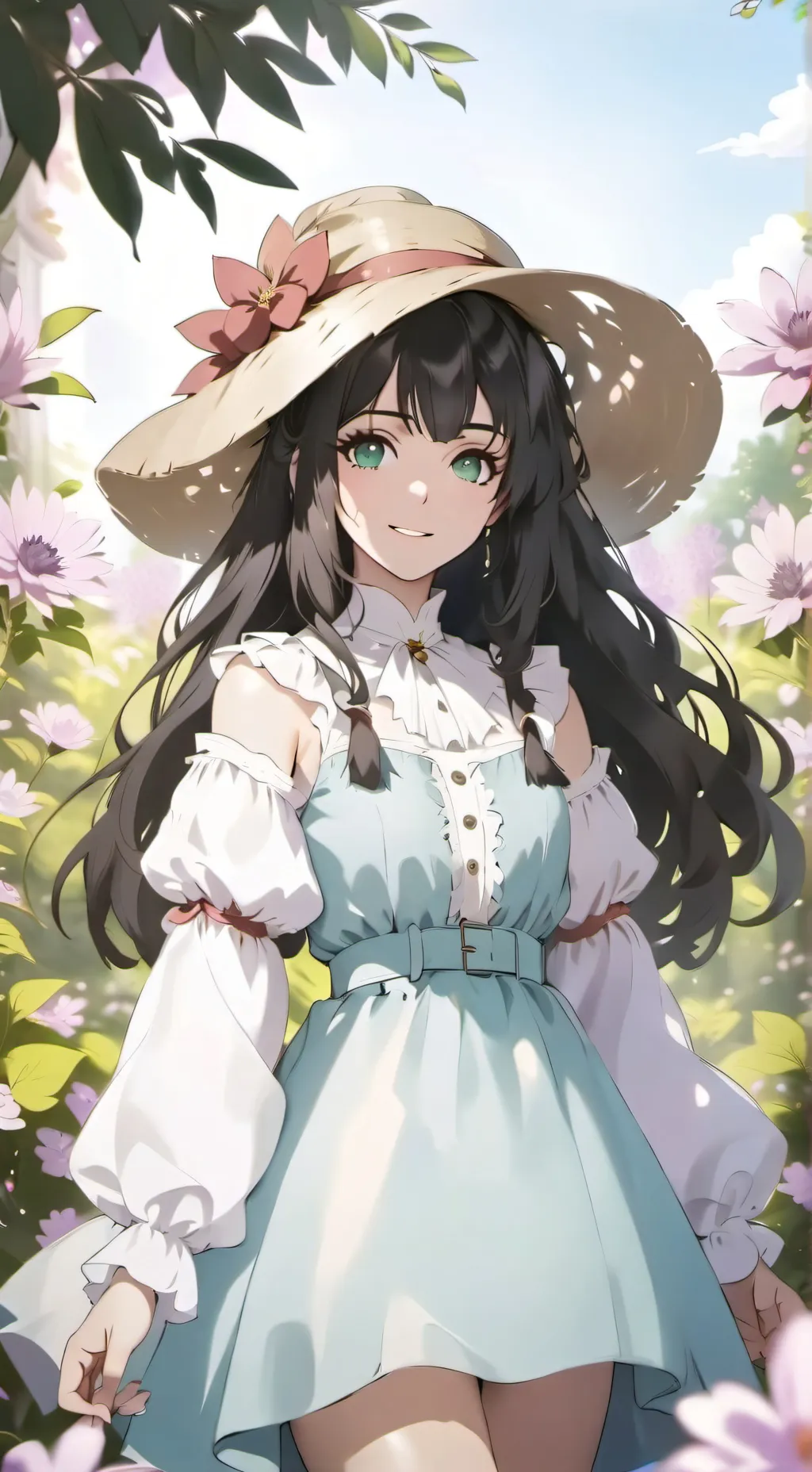ai character: Blair TannerBecher background