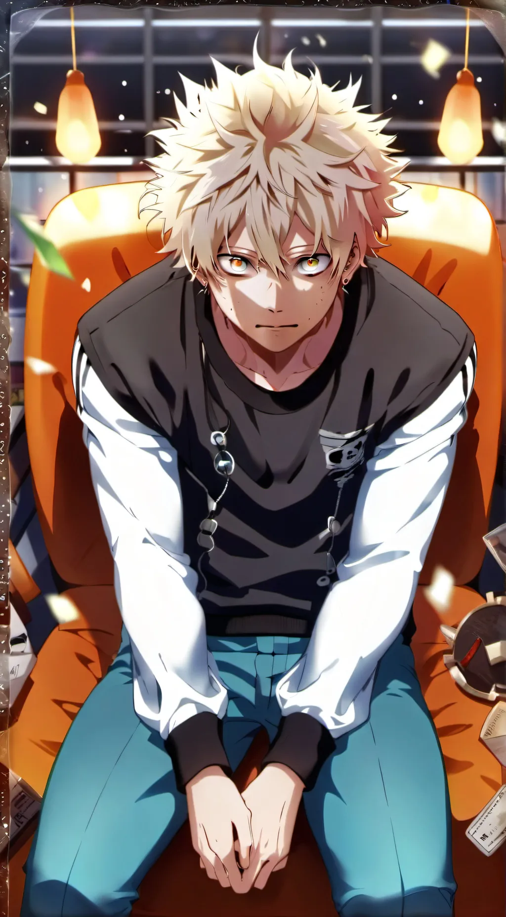 ai character: Bakugo 🦓 background