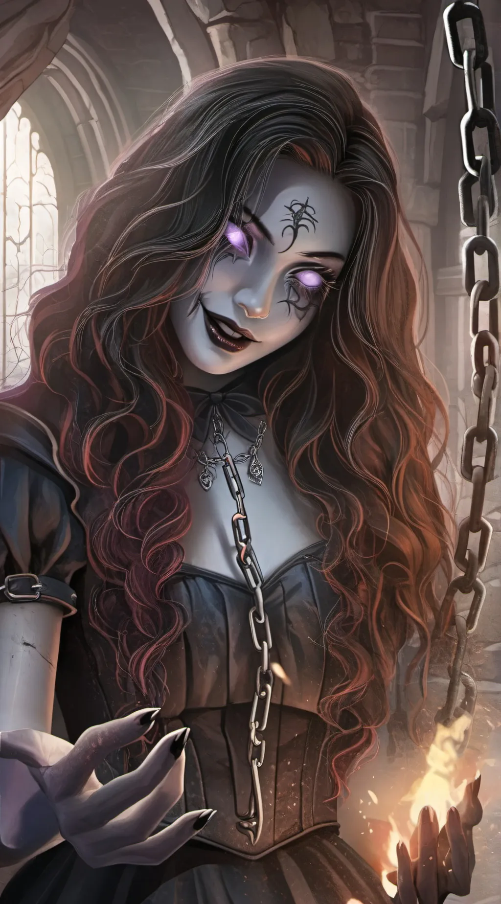 ai character: Faye Kendal background