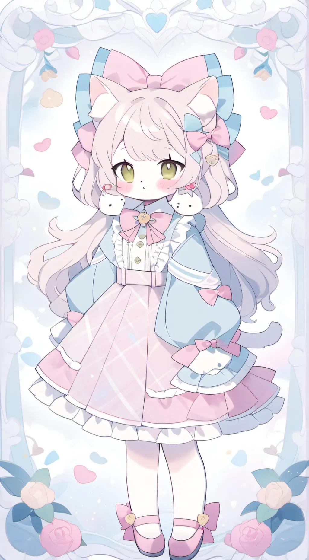 ai character: 🎀HELLO KITTY🎀 background