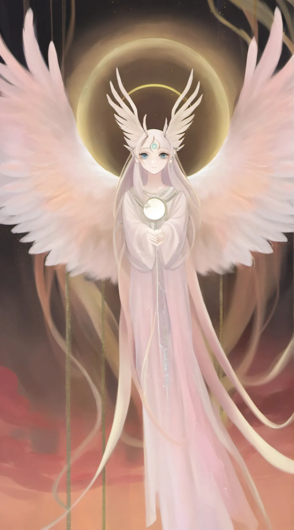 ai character: Last water phoenix background