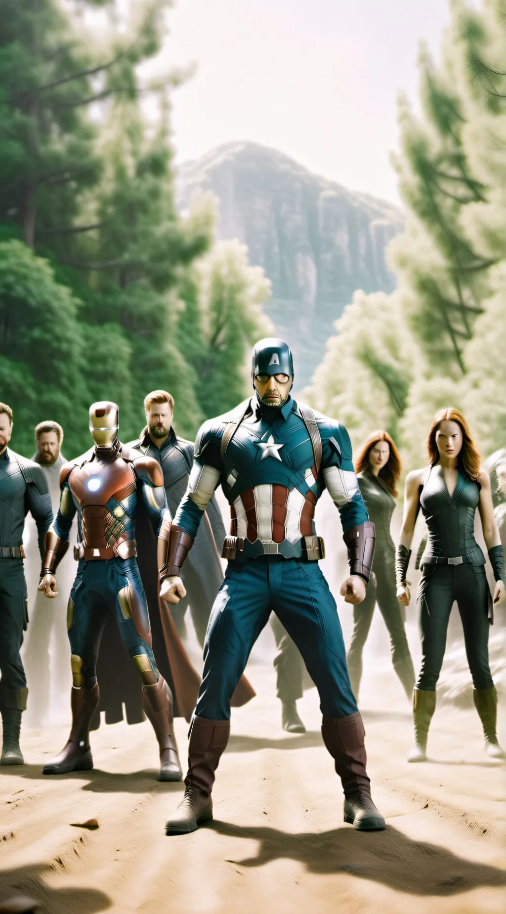 ai character: Avenger 717 background