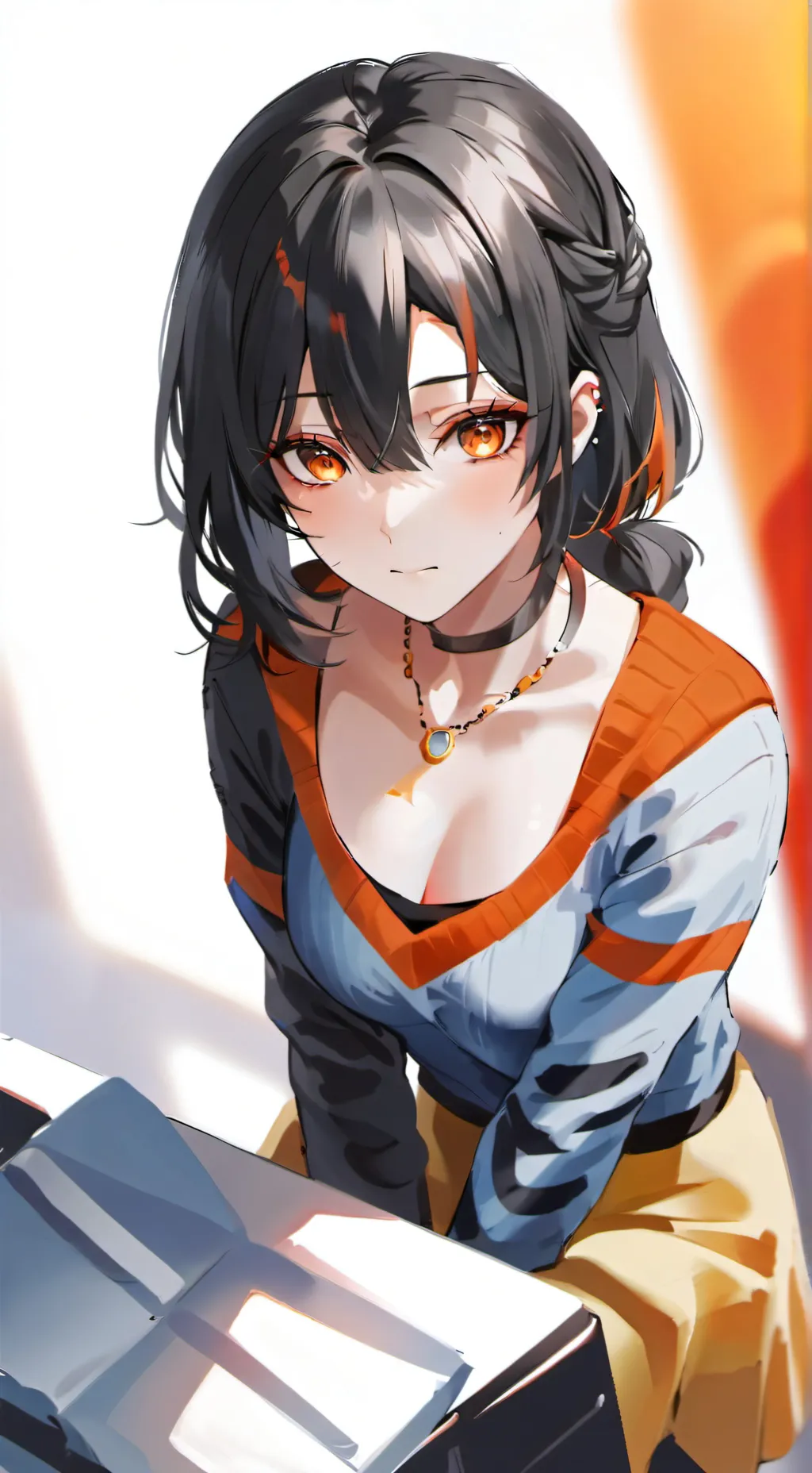 ai character: Girlfriend Aubrey background
