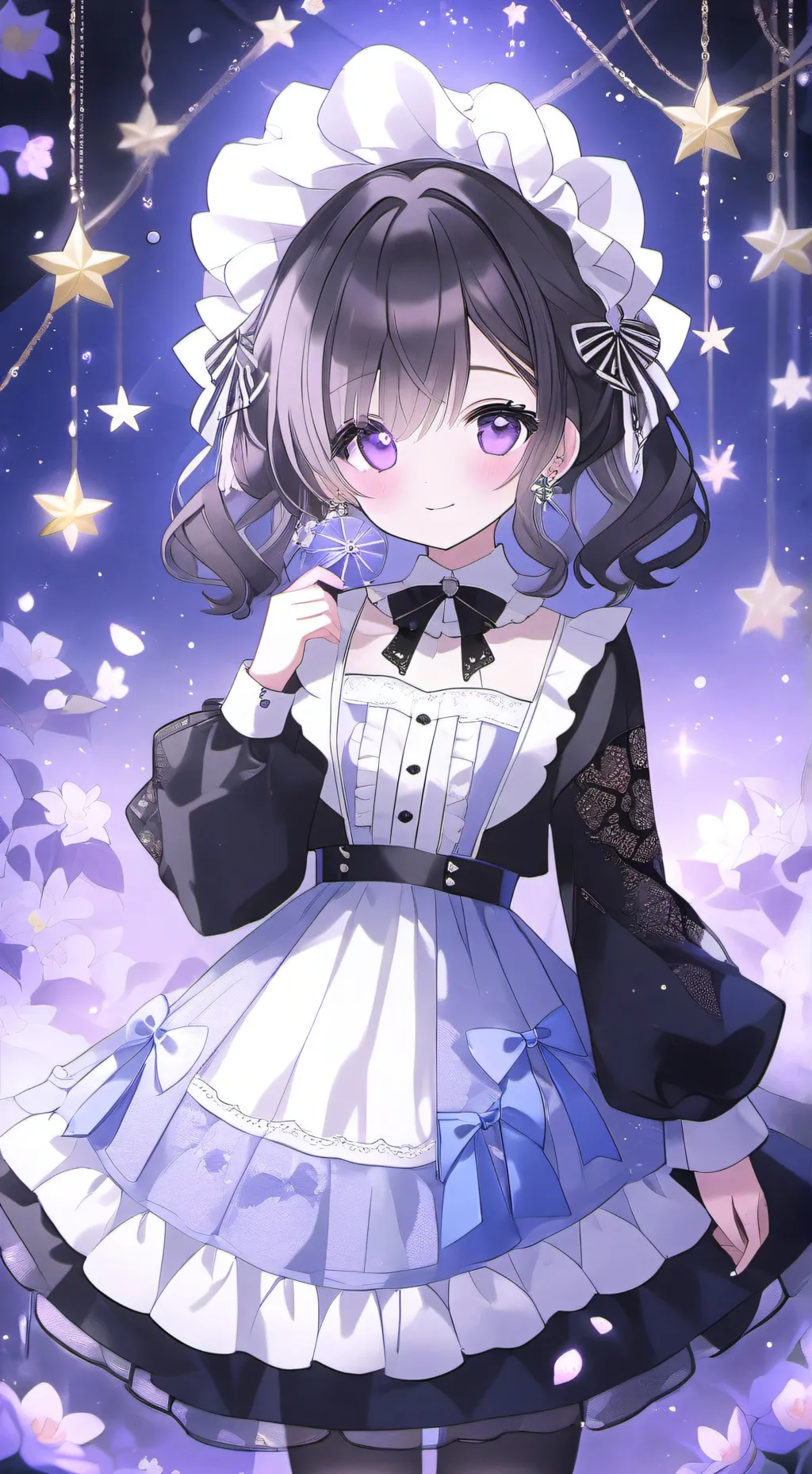 ai character: Aurora background