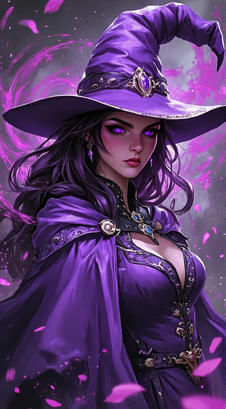 ai character: Agatha Harkness  background